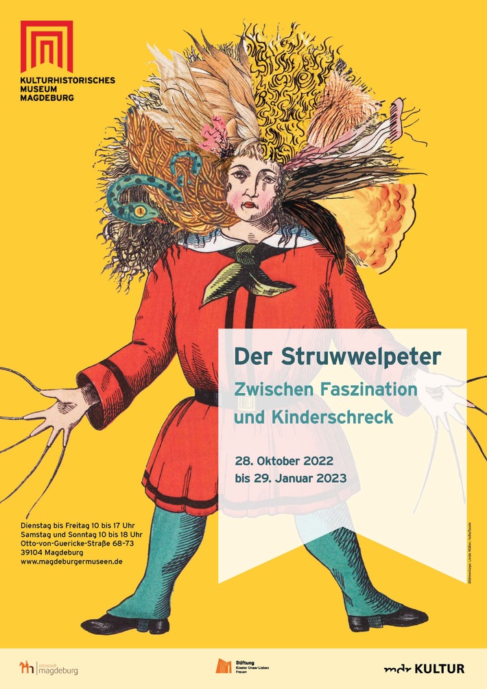 "Zwischen Faszination und Kinderschreck" - Sonderausstellung zum Struwwelpeter im Kulturhistorischen Museum Magdeburg