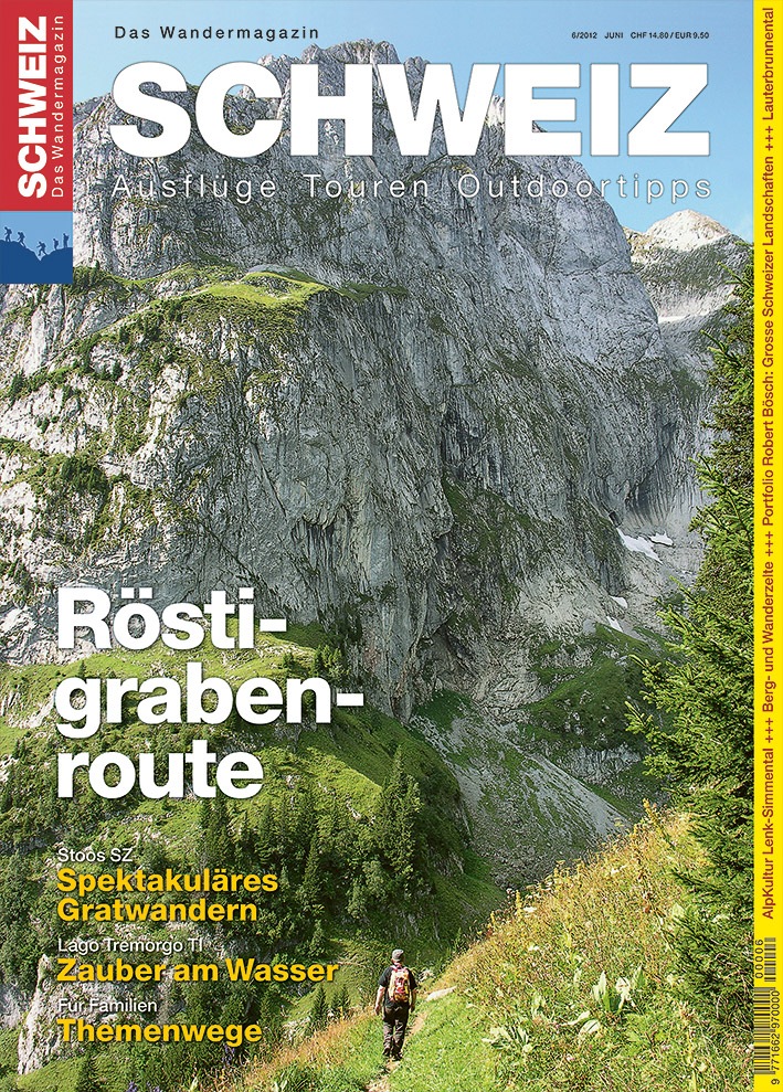 Wandermagazin SCHWEIZ im Juni_2012: Die Röstigrabenroute