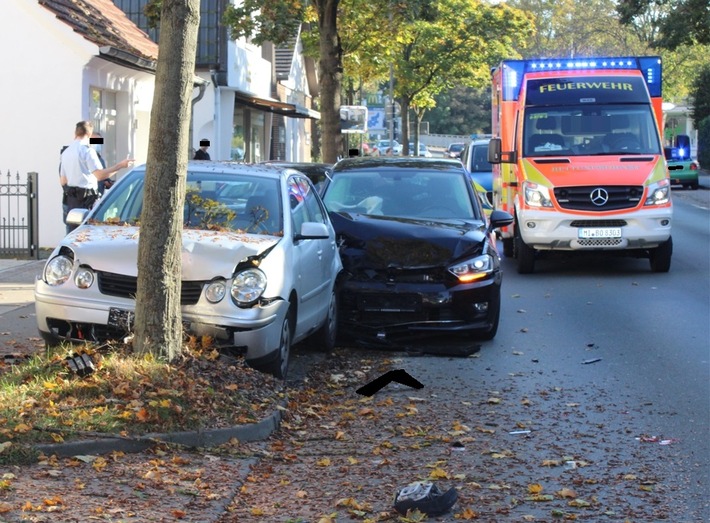 POL-MI: Auffahrunfall auf der Eidinghausener Straße