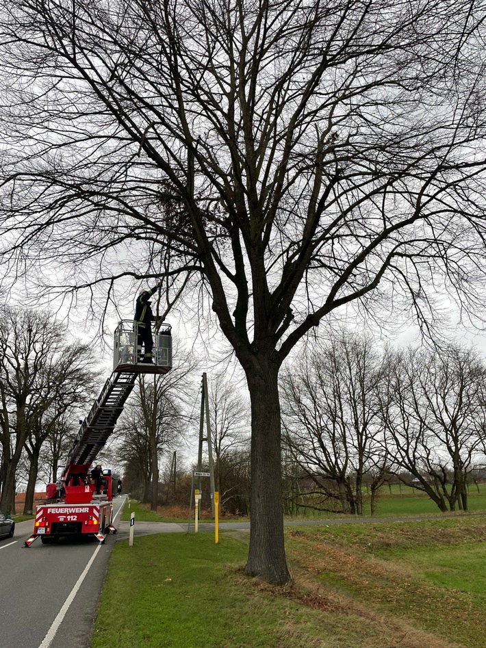 FW-Schermbeck: Ein weiterer Sturmeinsatz