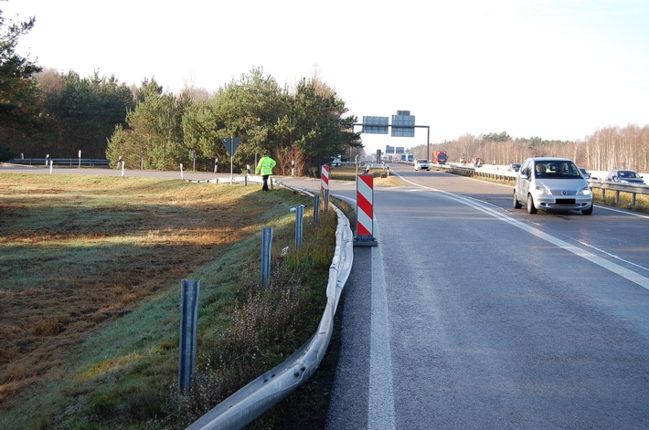 POL-PDKL: A6/Wattenheim/Landstuhl, Von der Unfallstelle entfernt