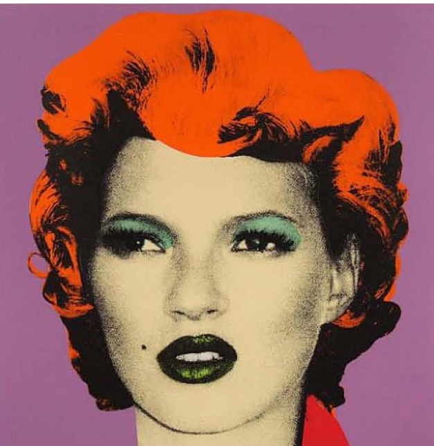 Graffiti und Street Art bei artnet: Banksy featuring Kate Moss
