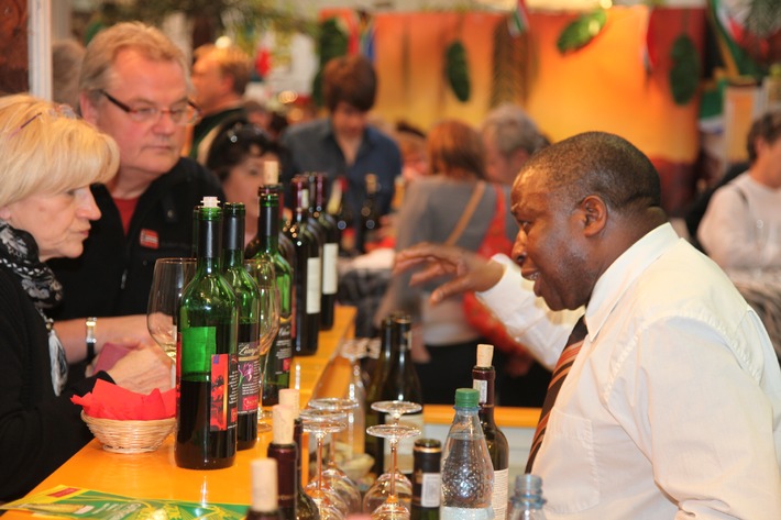 Grüne Woche 2013: Wein und Sekt - das schmeckt (BILD)