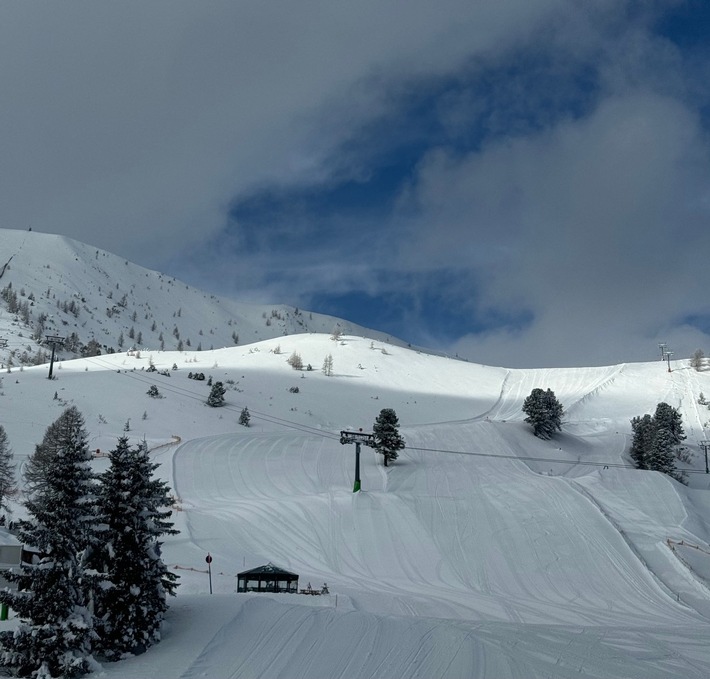 Neuschnee in Kärnten: Auf Kärntens Bergen sind bis zu 80cm Neuschnee hinzugekommen