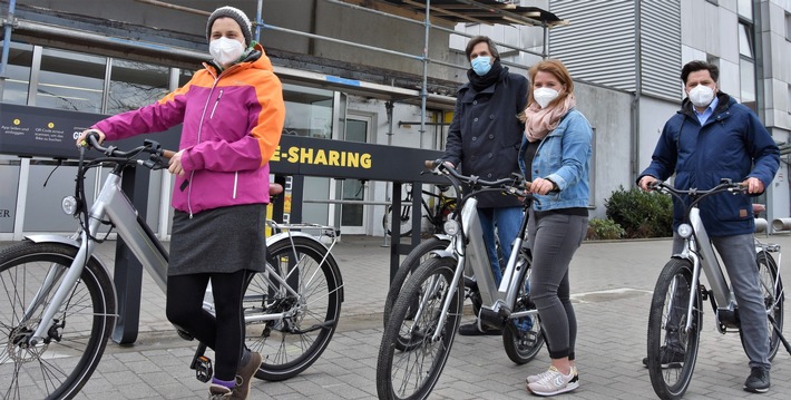 E-Bikesharing startet in Flensburg