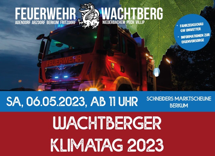 FW Wachtberg: 1. Klimatag der Gemeinde Wachtberg