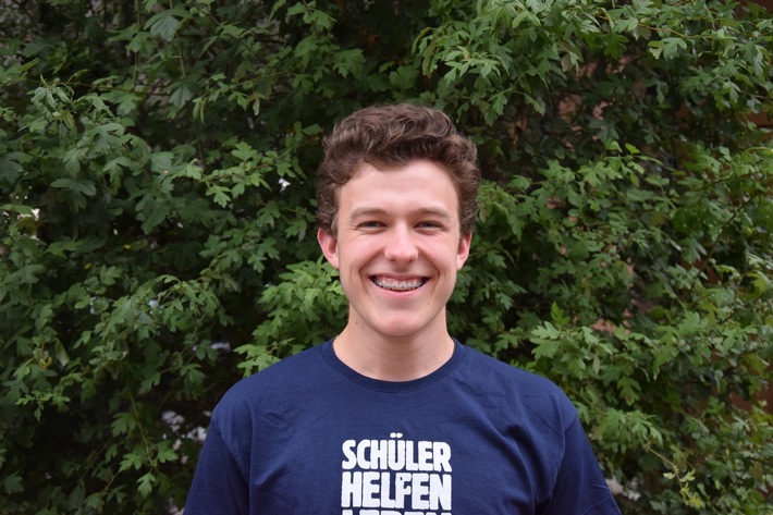 Tjalf Eydeler aus Wedel startet mit Schüler Helfen Leben Corona-Spendenaktion