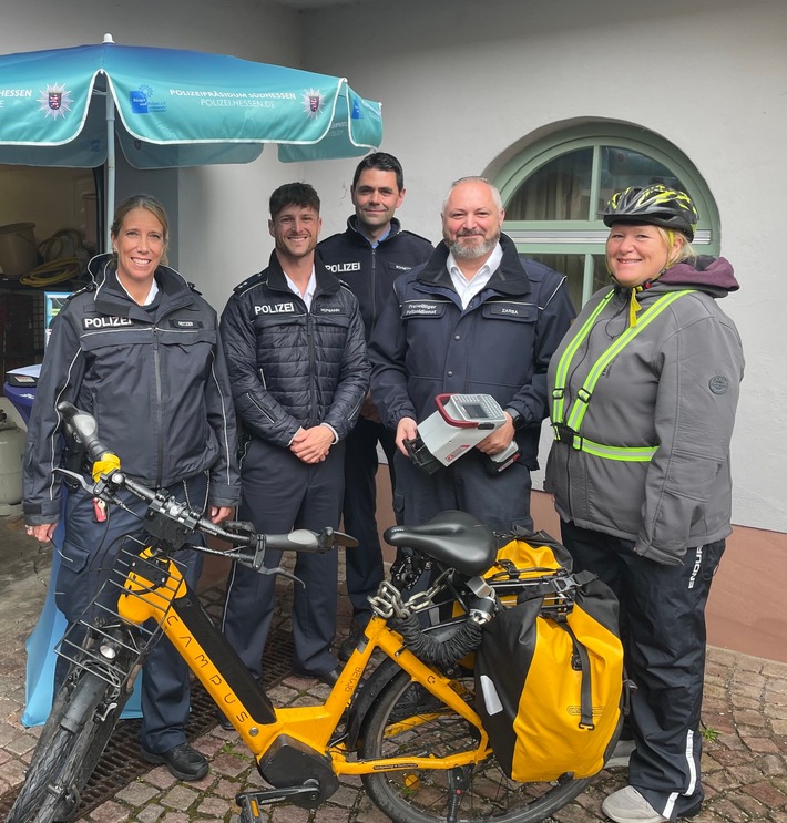 POL-DA: Kreis Bergstraße: Polizei codiert 26 Räder bei Fahrradmesse/Infos zur richtigen Diebstahlsicherung