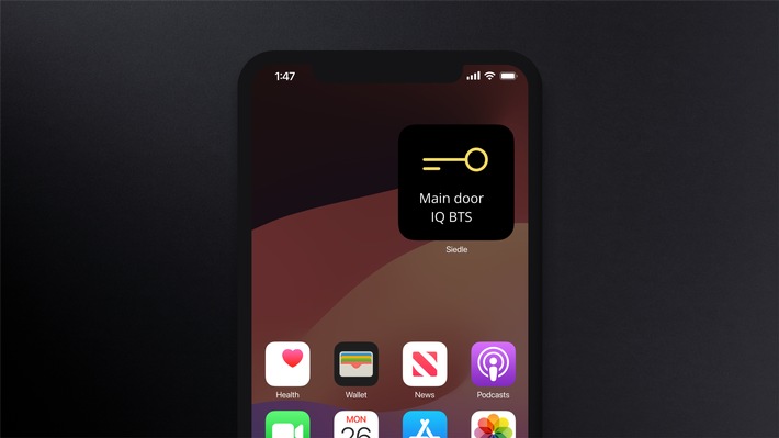 Mehr Komfort dank neuem Widget / Türe auf mit einem Fingertipp