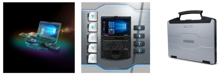 Erhöhte Flexibilität und Sicherheit - Panasonic setzt auf Modulbauweise im neuen 14&quot; Notebook