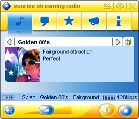 Musikgenuss beim Arbeiten: Neuer, kostenfreier mediaplayer auf sunrise ADSL world