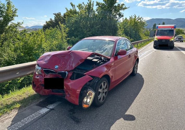 POL-PDLD: Verkehrsunfall mit Leichtverletzten
