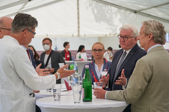 Bundespräsident Steinmeier dankt Johannitern / Engagement der Johanniter in der Corona-Pandemie gewürdigt