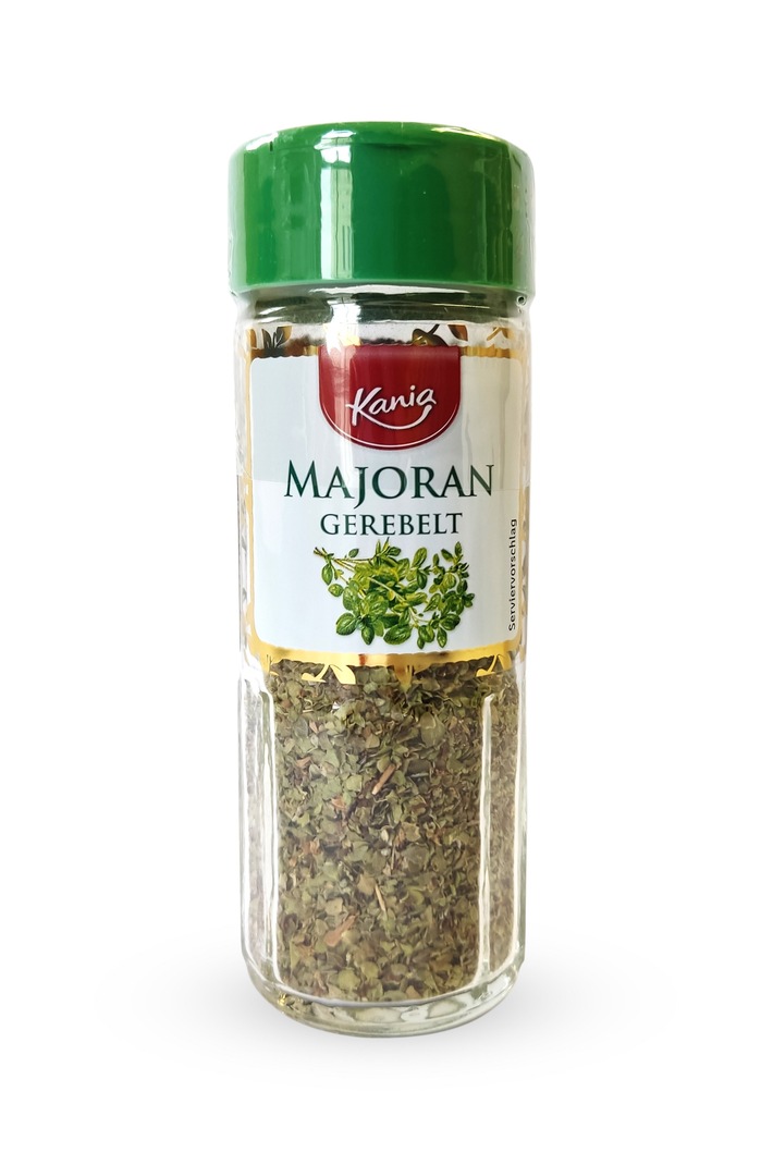 Der Hersteller TSI Consumer Goods GmbH informiert über einen Warenrückruf des Produktes "Kania Majoran gerebelt, 10 g".