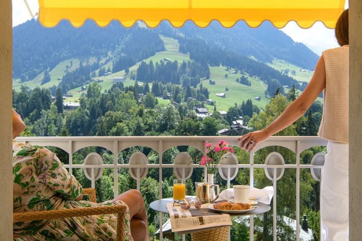 Medieninformation: Gstaad Palace in Sommer-Hochform