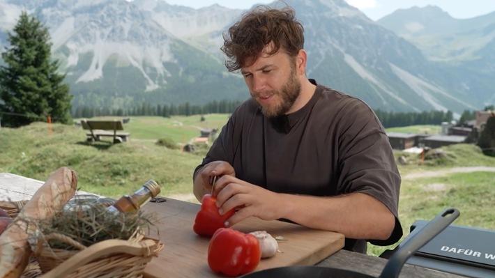 Sandro Zinggeler auf der Suche nach der ganz besonderen Zutat