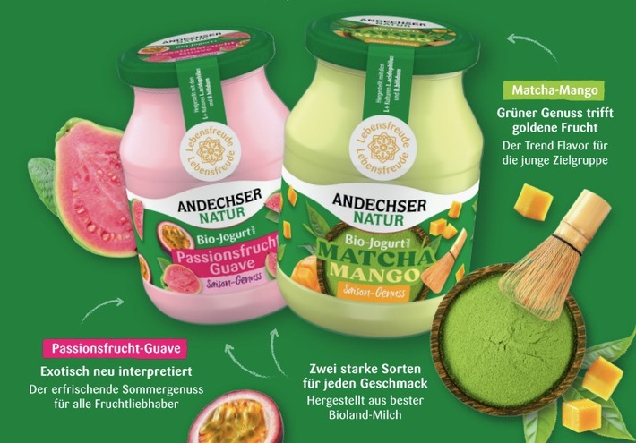 Sommer im Glas: Limitierte Saison-Jogurts für überraschende Genussmomente