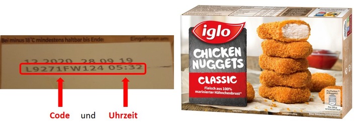 Produktrückruf: Vorsorglicher Rückruf Chicken Nuggets Classic (FOTO)