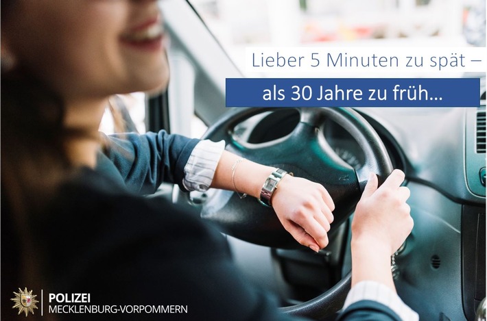 POL-HRO: "Lieber fünf Minuten zu spät als 30 Jahre zu früh" - Geschwindigkeit im Fokus der Monatskontrollen