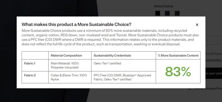 &quot;More sustainable choice&quot; - Initiative wird ausgeweitet