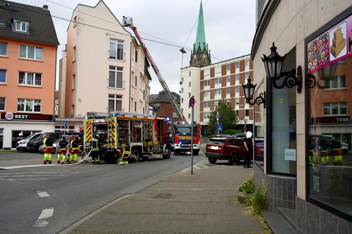 FW Hagen: Brand in Gastronomiebetrieb