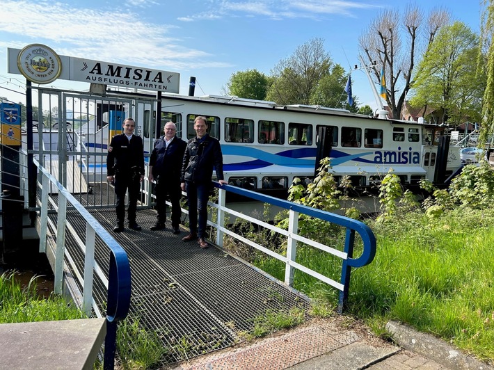 POL-EL: Lingen/Meppen - Kontrolle der Fahrgastschiffe "Amisia" und "Stadt Lingen"