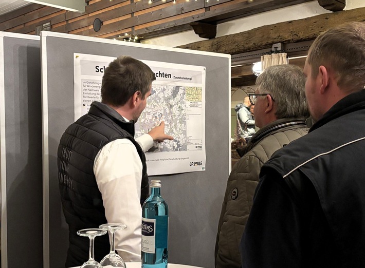 Informationsveranstaltung zum Windpark Lundgraben