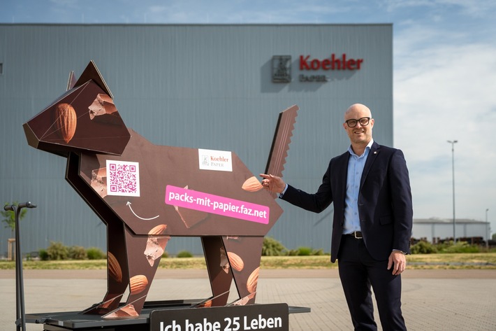 Katze „on tour“: Koehler Paper sucht Austausch zu kreislauffähigen Papierverpackungen mit großangelegter Roadshow