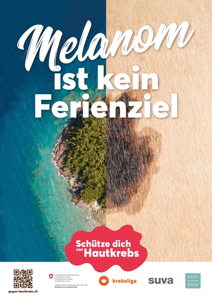 Vier Partner, eine Botschaft: Schütze dich vor Hautkrebs