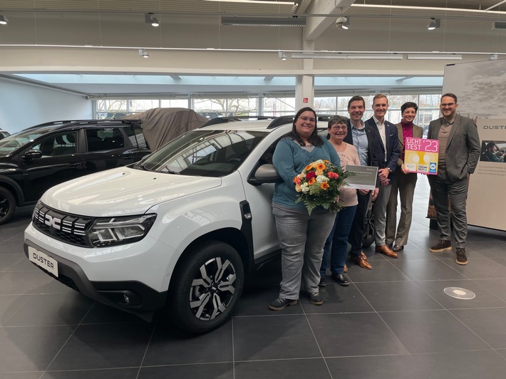 Licht-Test-Gewinn: Dacia Duster geht nach Limburg