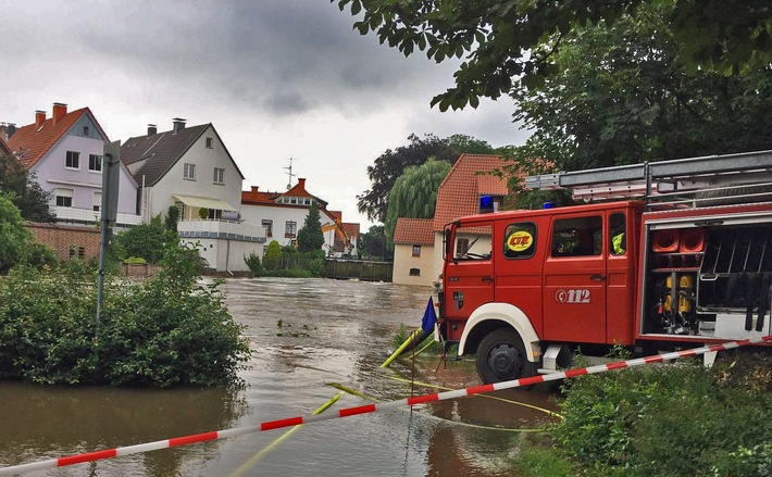 FW-GE: Feuerwehr Gelsenkirchen hilft beim Hochwassereinsatz im Kreis Borken