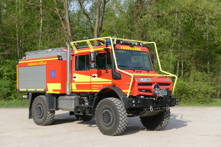 FW Stuttgart: Presseeinladung: Bürgermeister Dr. Clemens Maier übergibt vier Sonderfahrzeuge für Waldbrände, Hilfeleistungen und den Katastrophenschutz an die Feuerwehr Stuttgart