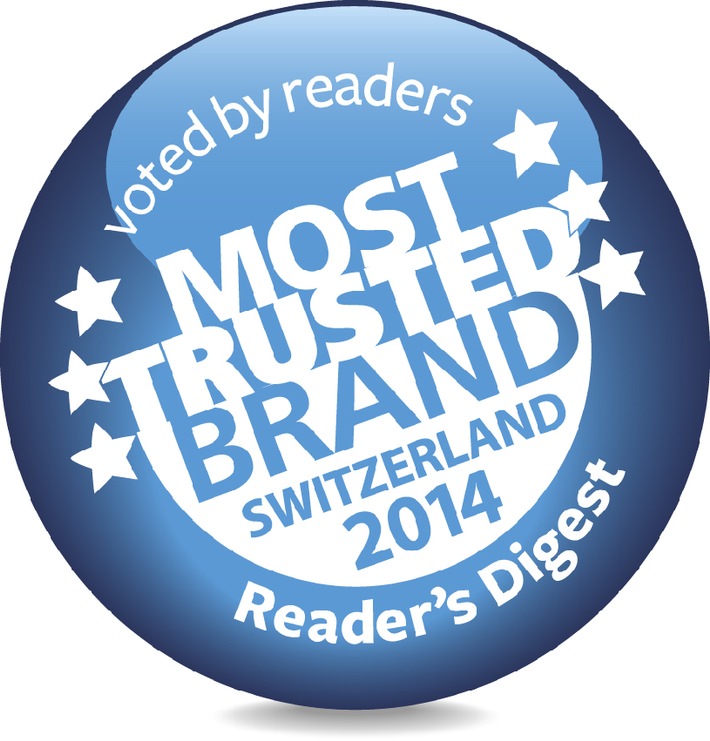 Reader&#039;s Digest Leser wählen Miele zur Most Trusted Brand 2014 (BILD)