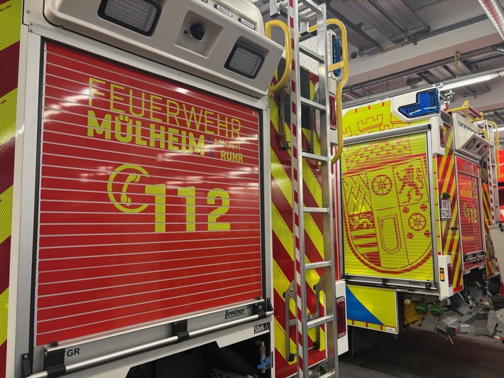 FW-MH: Kellerbrand in Mülheim an der Ruhr