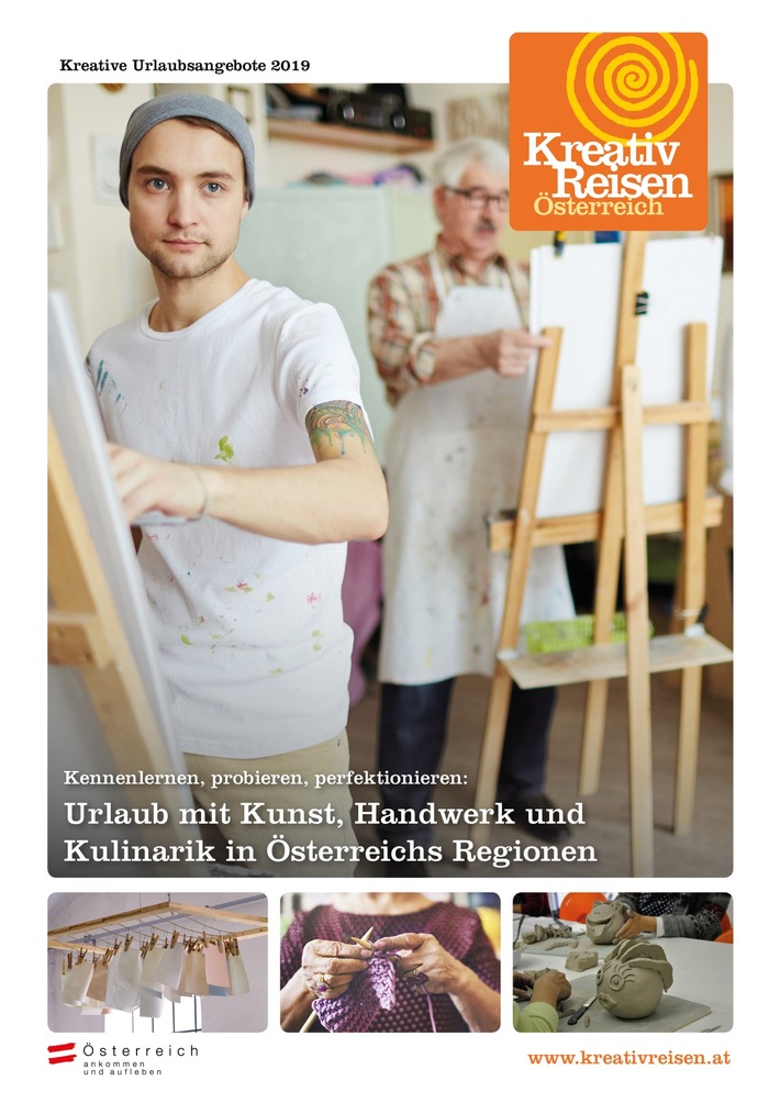 Kreativ-Urlaub mit Kunst, Handwerk &amp; Kulinarik