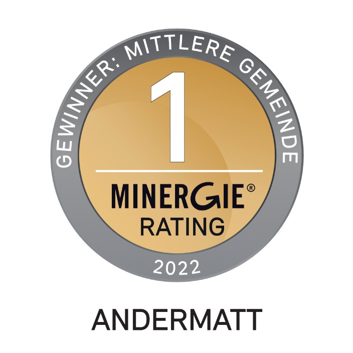 Andermatt gewinnt das Minergie-Rating für mittelgrosse Gemeinden