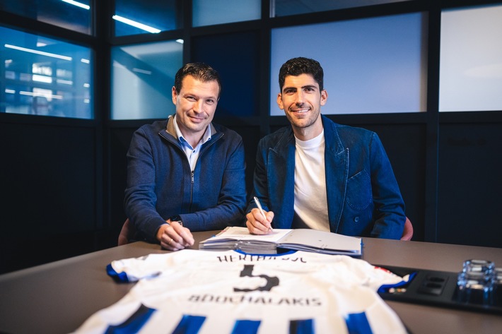 Hertha BSC verpflichtet Andreas Bouchalakis