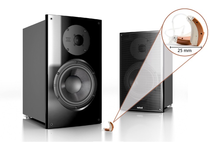Erstmals Hi-Fi-Sound bei Hörsystemen - Widex sorgt mit Mehrweglautsprechern für herausragenden Klang