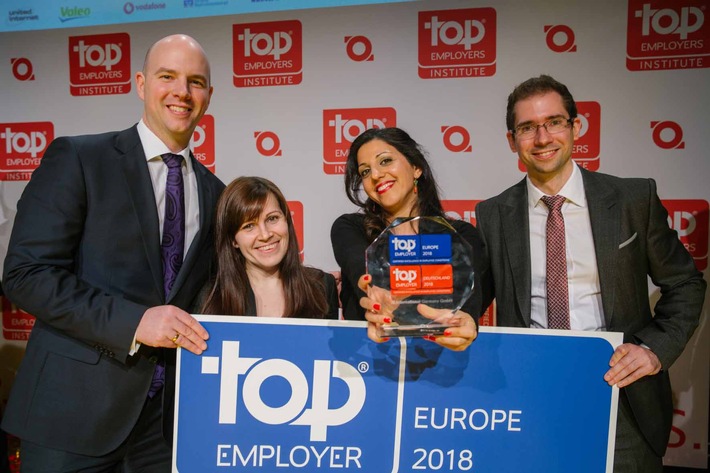 Auszeichnung &quot;Top Employer&quot; geht an JTI / Auch 2018 gehört JTI Germany wieder zu den besten Arbeitgebern
