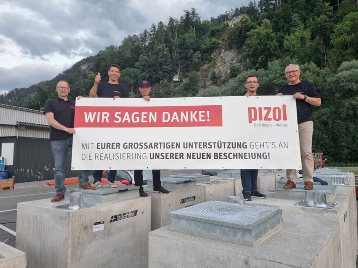 Beschneiung 4.0 – am Pizol wird gebaut