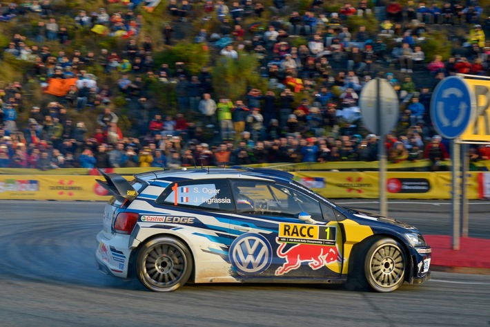 Volkswagen Pilot Sébastien Ogier zum vierten Mal Rallye-Weltmeister