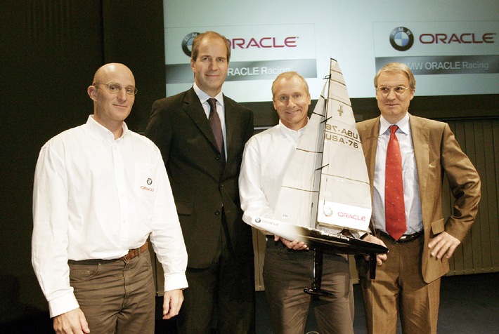 Zwei gleichberechtigte Partner, ein Team: BMW ORACLE Racing - Tony Kolb verstärkt das neue Segelteam für den America&#039;s Cup 2007