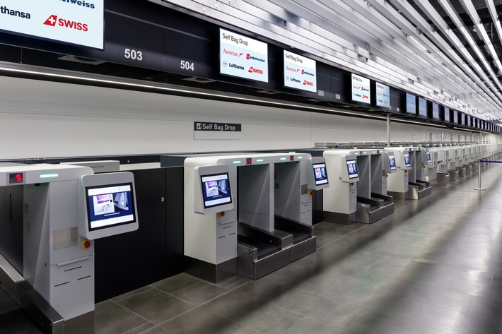 Zurich Airport deploys self bag drop installation with German supplier Materna IPS