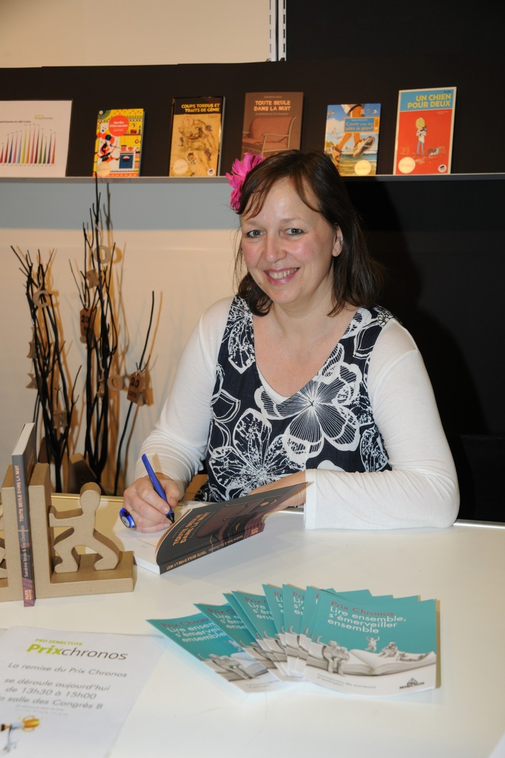 Sandrine Beau remporte le 20e Prix Chronos