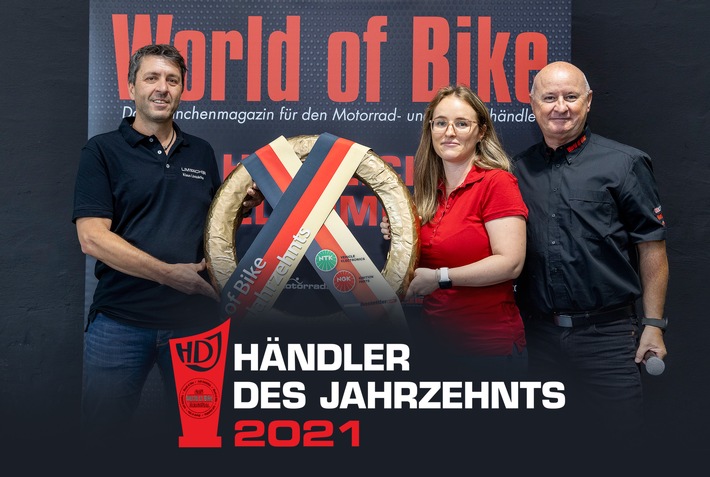 Limbächer ist "World of Bike - Händler des Jahrzehnts 2010-2020"