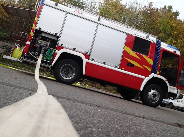 FW-PL: Brand in einem Walzgerüst