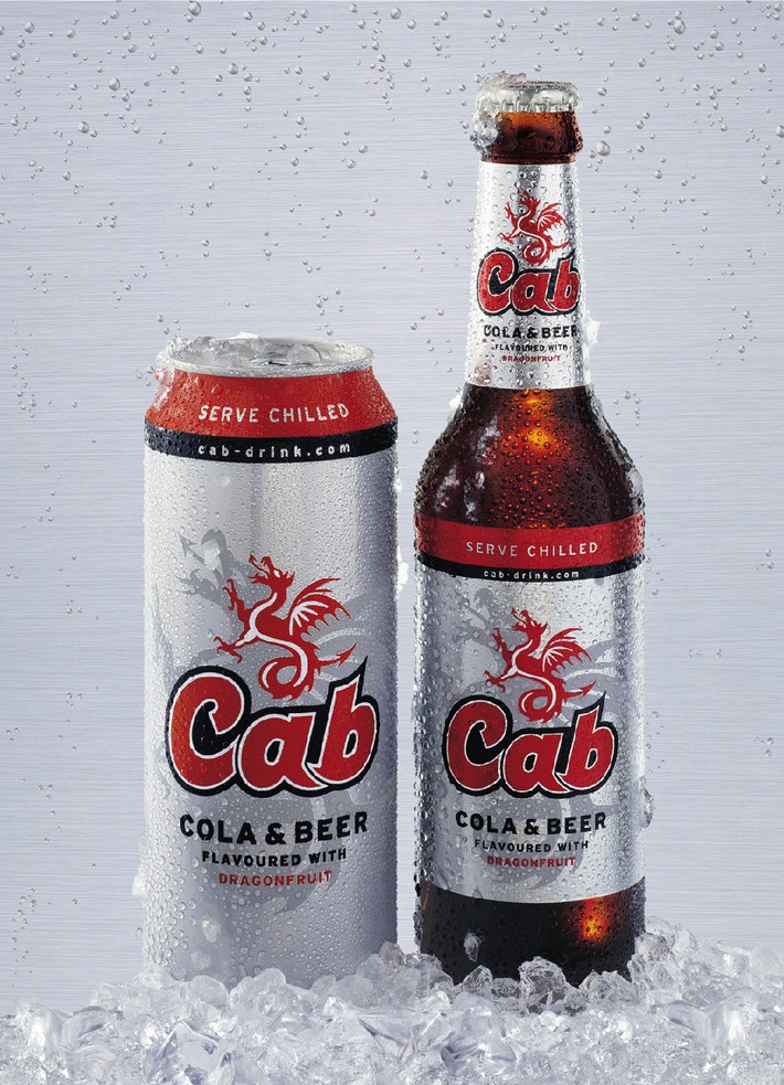Cab - Start frei für das neue Cola-Bier-Mischgetränk von Krombacher