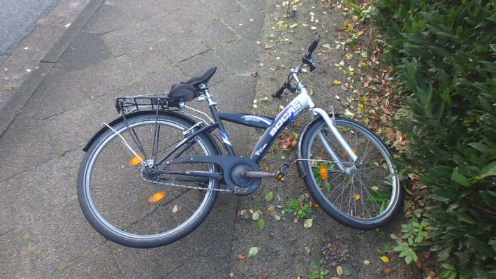 POL-ROW: ++ "Wem gehört das Fahrrad?" - Polizei bittet um Hinweise ++