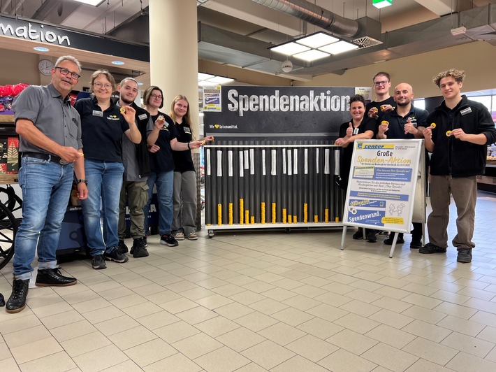 Presse-Information: Spendenaktion für lokale Vereine im E-Center Besigheim