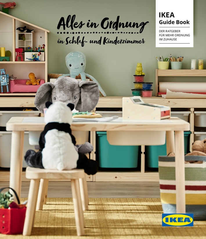 IKEA Pressematerial: Guide Book – Alles in Ordnung im Schlaf- und Kinderzimmer